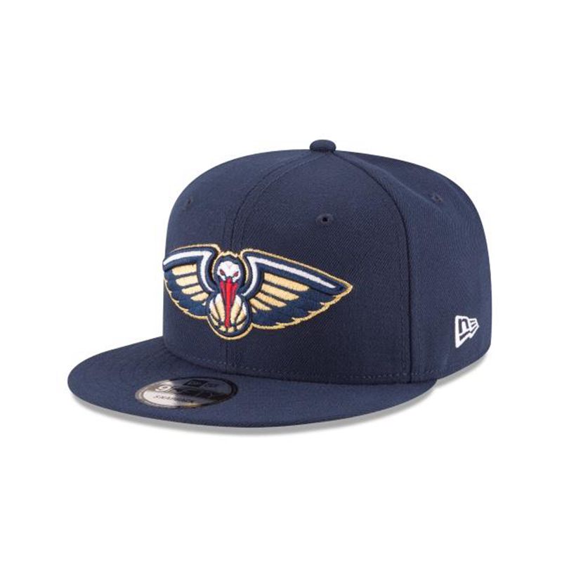 NBA New Orleans Pelicans 9Fifty Snapback (PIW7691) - Blue New Era Caps